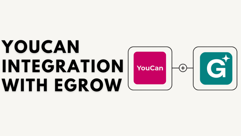 YouCan Integration with eGrow