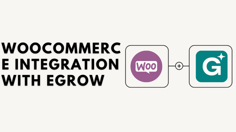 WooCommerce Integration with eGrow